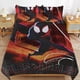 thumbnail image 2 of Spider-Man 3 Piece Sets Full/Queen Size - Reversible Microfiber Quilts with 2 Shams Soft Lightweight Bedspread Coverlet Comforter for All Season Bed Sheets, 2 of 5