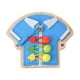 thumbnail image 3 of Piezas De Tablero Ocupado, Juguete De Viaje Multifuncional, Juguete Montessori Para Niños, Ropa Azul Preescolar, 3 of 5