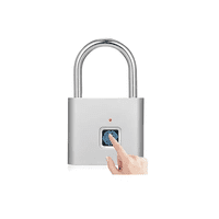 Genérico - Candado Inteligente Con Huella Dactilar Sin Llave, Gris