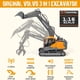 thumbnail image 3 of Excavadora RC DOUBLE E Volvo 17 canales 3 en 1 con control remoto, 3 of 9