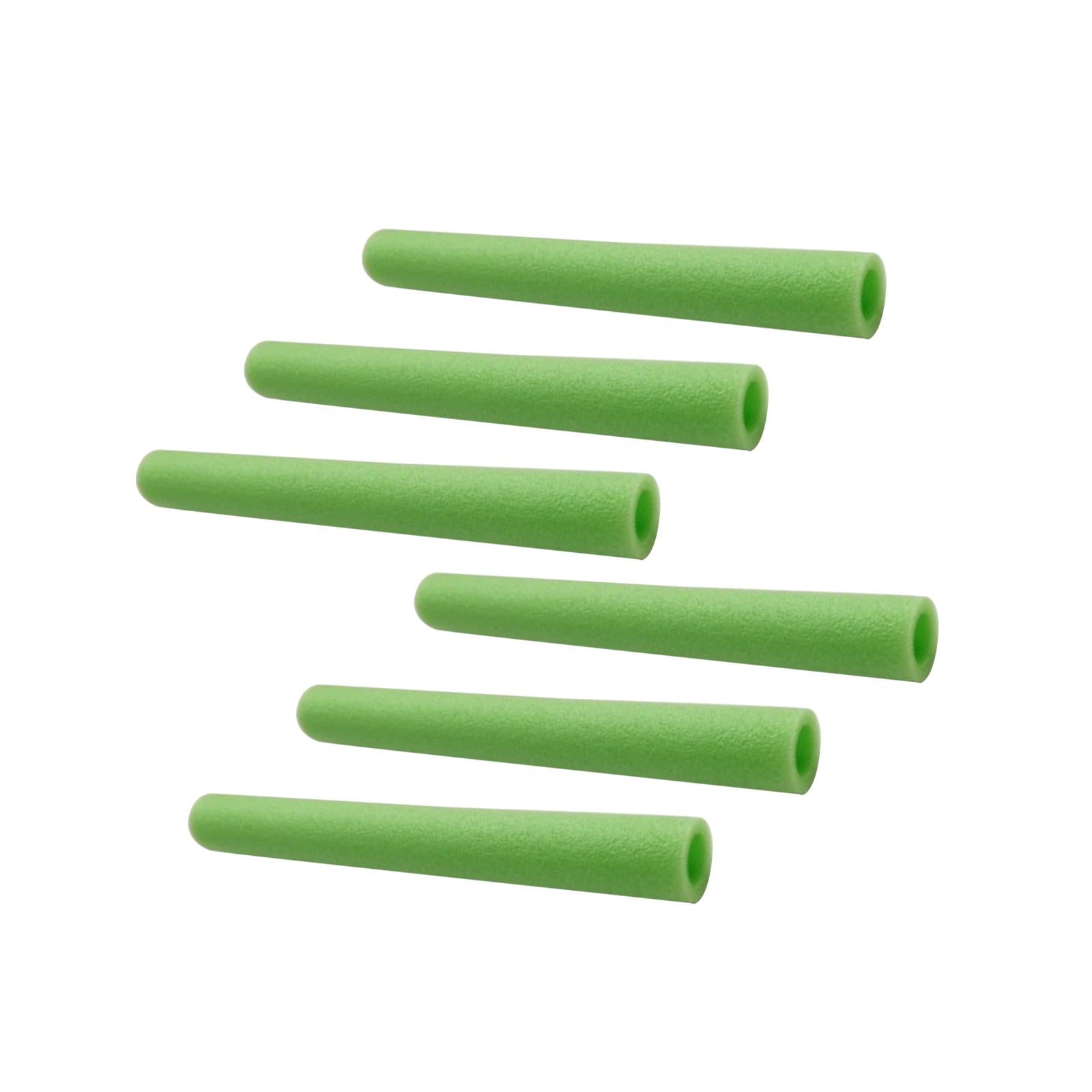 Magideal - 6 Fundas De Espuma De Poste De Carcasa De De Repuesto, Tubo De Protección De Espuma De Relleno Tubo De Esponja De Manga De Esponja Para Tubo Verde