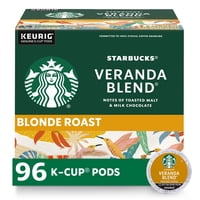 Cápsulas De Café Starbucks Veranda Blonde Roast 96 K-Cups