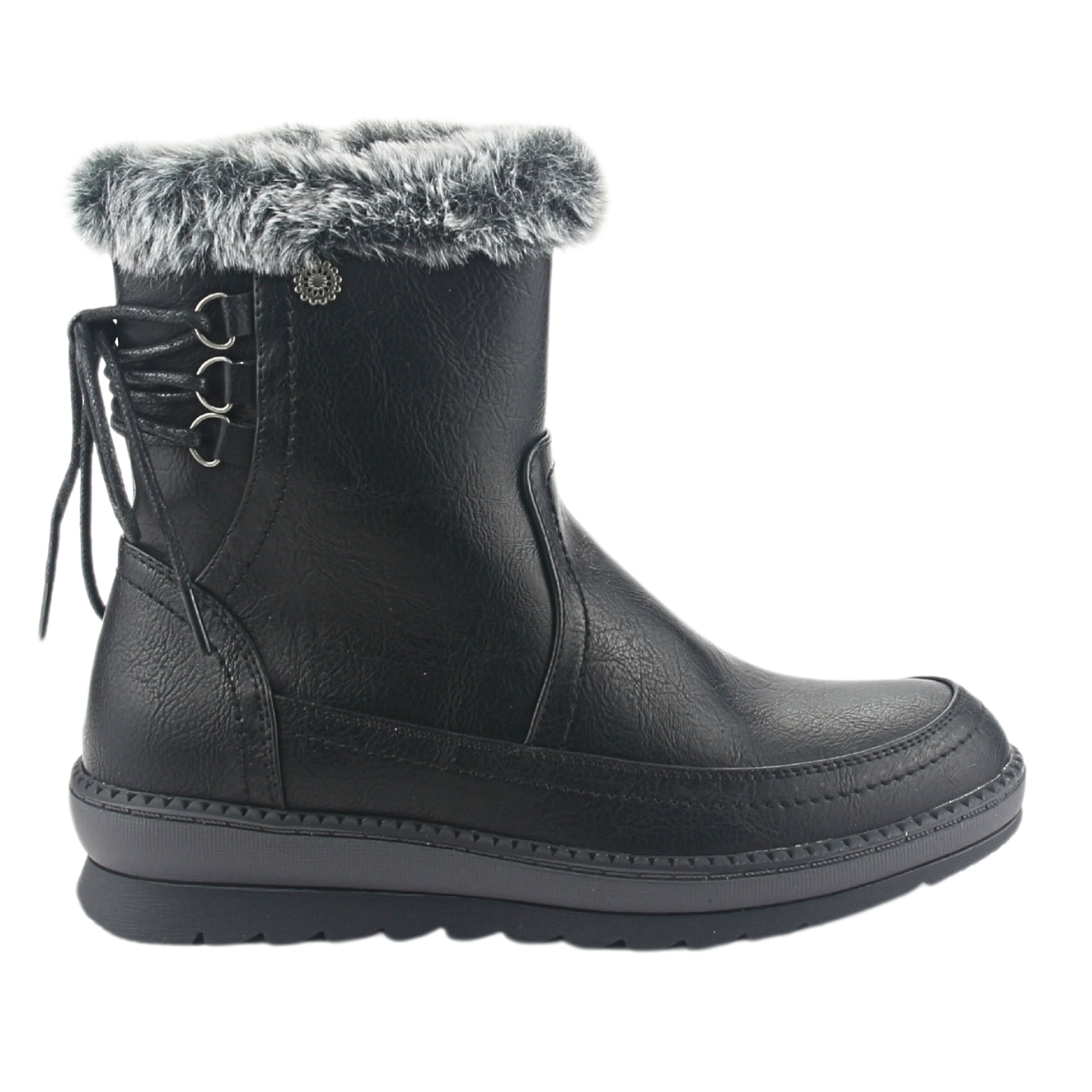 Botin Chalada Mujer Winter-12 Negro Casual