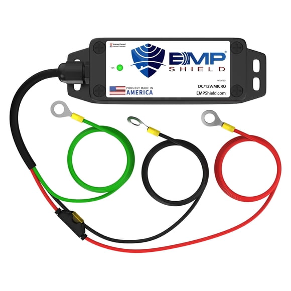 Protección EMP Shield para microvehículos, 12 V DC, para automóviles, camiones y motocicletas