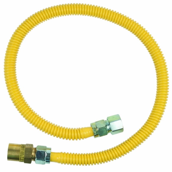 Conector de gas BrassCraft 5/8" OD con válvula de flujo excesivo