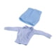thumbnail image 4 of Ropa De Soldado Femenino A Escala 1/6 Para Figuras De Soldados De 12 "azul, 4 of 5