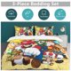 thumbnail image 5 of Super Mario 3-Piece Comforter Set for Bedroom Super Mario Bedding Set for Kids Adults Soft Microfiber Duvet Cover Set with Zipper Closure, 5 of 5