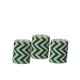 thumbnail image 2 of Cinta AAYU de yute con estampado chevron, 5 cm, verde, 13,7 m, 2 of 5