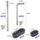 thumbnail image 2 of Colgador de escape Ganluuree 10 mm 25 cm/19 cm, juego de 16 piezas, 2 of 6