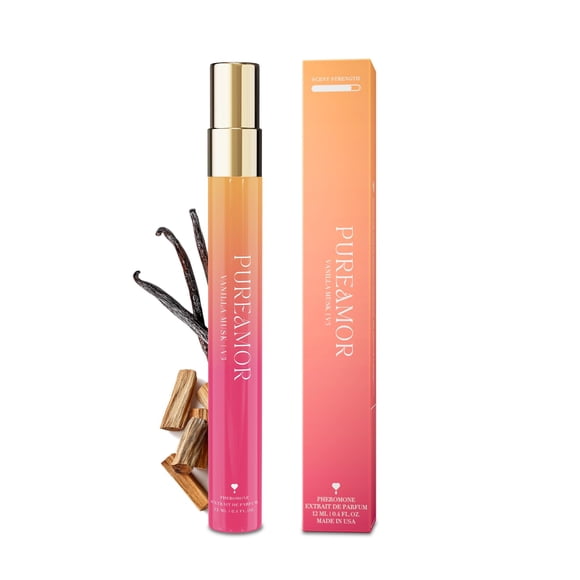 Perfume PUREAMOR Pheromone Vanilla Musk Extrait de Parfum 12 ml