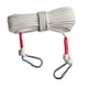 thumbnail image 4 of Cuerda de escalada con ganchos, Cuerda de escape duradera, Cuerda de nylon, Resistente al desgaste, 10M 8 mm para escalada de árboles, Rappel, Cuerda, 4 of 5