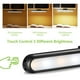 thumbnail image 4 of Barra de luz táctil regulable para debajo de las luces, para pegar en la pared, para leer, con LED a pilas, recargable, con montaje magnético, para cabecero, lámpara adhesiva para armario o loft., 4 of 8