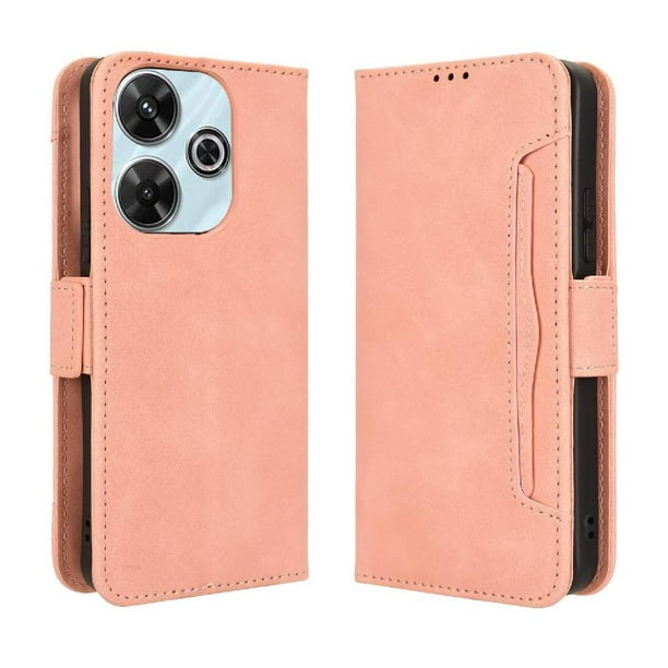 Funda Tipo Billetera FOXDOCK para Xiaomi Redmi Note 13R 5G – Tapa Flip con Tarjetero