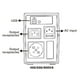 thumbnail image 2 of UPS Interactiva 400VA/240W, 2 of 2