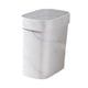 thumbnail image 4 of Cubo De Basura De Mármol, Cesta De Basura Doméstica Reutilizable Para Cocina, Baño, Hogar, Blanco, 4 of 5
