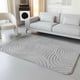 thumbnail image 1 of Alfombra 200x240 gris relive texturizado suave moderna elagante mp, 1 of 3