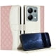 thumbnail image 5 of Funda Tipo Cartera Acolchada para Xiaomi Redmi Note 13 Pro 4G con Bloqueo RFID Ranuras y Correa Rosa, 5 of 5