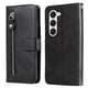 thumbnail image 2 of Funda con Cremallera para Tecno Spark 40 Pro, Carcasa Cartera de Cuero PU con Soporte y Tarjetero, 2 of 5