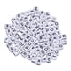 thumbnail image 3 of 200 unids mezclar acrílico cuadrado cuentas de perlas gran agujero diy artesanías 1 #, 3 of 5