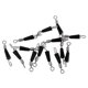 thumbnail image 1 of 50 Uds. Clips Giratorios De Pesca De Cambio Rápido Pines Conector De Línea De Enlace Rápido M, 1 of 5