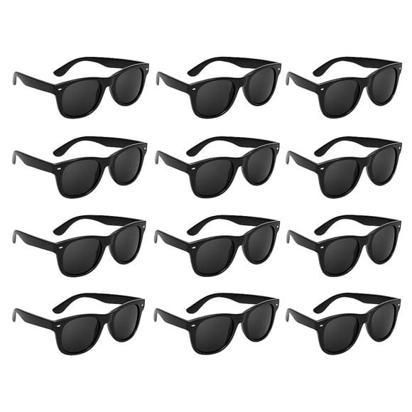 Gafas de sol Super Z Outlet 14 cm negras - paquete de 12