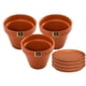 thumbnail image 2 of Set de 3 Maceta Kony 24cm Terracota y sus platos, 2 of 3