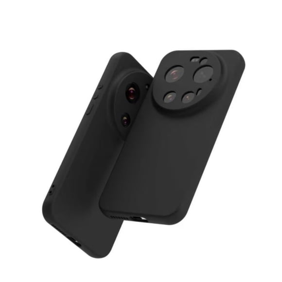 Carcasa Silicona Negra Para Xiaomi 17 Ultra