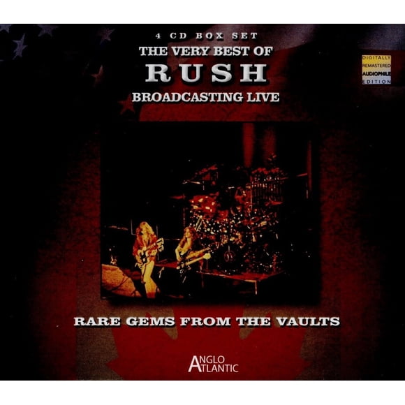 CD de música Anglo Atlantic: Lo mejor de Rush