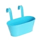 thumbnail image 1 of Maceta Colgante, Decoración, Cubo De Hierro, Macetero Para Jardín, Guardería, Balcón, Azul, 1 of 3