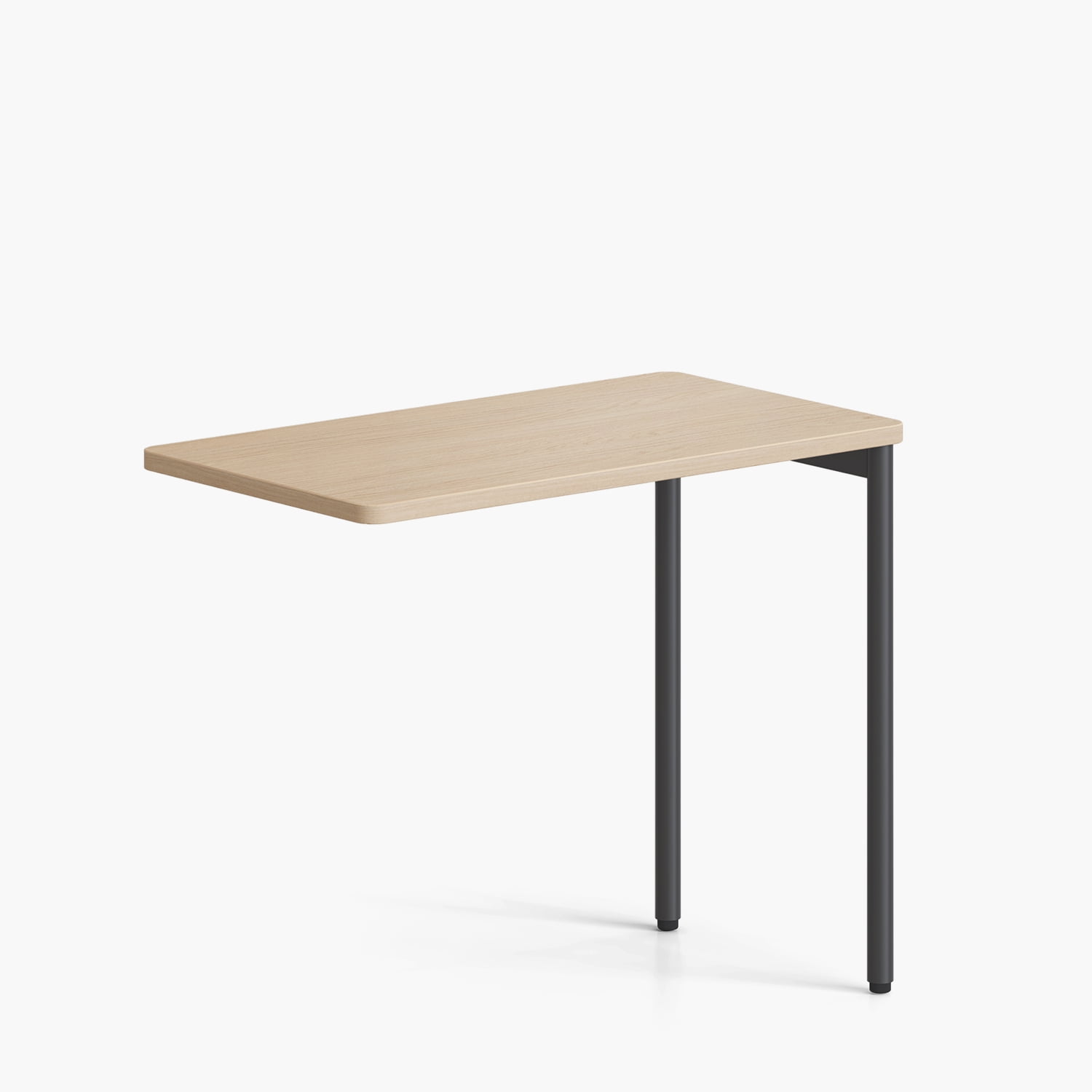 Form Office - Escritorio Lateral Astro 50x90 Natura/gris