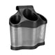 thumbnail image 1 of Organizador de herramientas para el cabello Polder Style Station, negro y plateado, 1 of 9