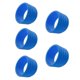 thumbnail image 4 of 5 Paquetes De Anillo De Agarre De Raqueta De Tenis, Banda De Agarre De Bádminton Absorbente De Sudor, Azul, 4 of 5