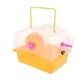 thumbnail image 3 of Portador de hamster portátil Carrier Case jaula con botella de agua al aire libre naranja, 3 of 5