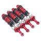 thumbnail image 5 of 4pcs 1:10 RC Amortiguador Amortiguador Para HB 4WD Modelo Camiones Coches Rojo, 5 of 5
