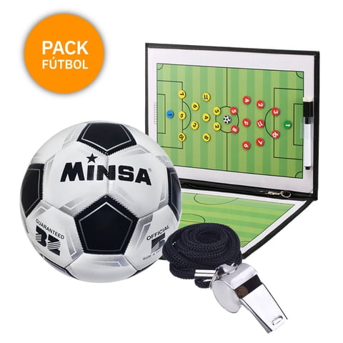 Inaltum Fitness - Pack De Fútbol + Balón N5 + Tablero + Pito