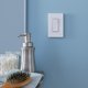 thumbnail image 2 of Placa de pared Lutron de una vía satín, 2 of 6