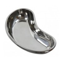 Glomed - Bandeja Riñón Instrumental Quirúrgica Acero Inox 22X12X4
