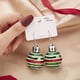 thumbnail image 2 of Pendientes Pendientes De Bola De Navidad Joyas De Navidad Moda Y Novedad Pareja Perfecta Pendientes De Mujer, 2 of 2