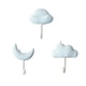 thumbnail image 5 of 3 Piezas Ganchos Adhesivos Sticky Stick On Impermeable Para Toalla Cocina Azul, 5 of 5