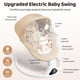 thumbnail image 2 of Baby Swing Feitiong Bluetooth con mando a distancia de 0 a 6 m, color beige, 2 of 7