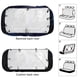 thumbnail image 3 of Einstein-theme Car Rear Seat Covers Back Elastic Flexible Car Seat Covers Decorative Fits Most Cars 120x59x76cm, 3 of 6