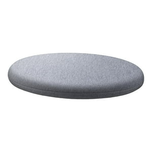 Genérico - Cojín Redondo Para Asiento, Suave, Japonés, Para Silla, Para Patio, Comedor, Hogar, Gris Claro, 30Cm