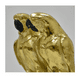 thumbnail image 3 of Figura Pareja de Loros Dorado, 3 of 3