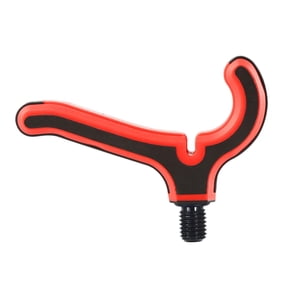 Ioensy - Soporte Para Caña De Pescar, Pinza Para Cabezal, Accesorio De Pesca Con Hilo M3/8, Estante Para Caña De Pescar, Color Rojo