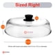 thumbnail image 2 of Funda antisalpicaduras para microondas Mikro Innovations Glass de 26,67 cm, 2 of 6