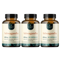 Karün Life - Pack X3 Ashwagandha 450Mg 180 Cap Karun Life