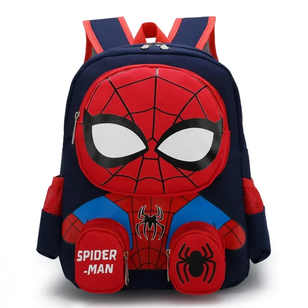 Disney cartoon Avengers Spider-Man boys School Bag New Kindergarten Baby Children's Small Backpack Cute Backpack