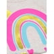 thumbnail image 5 of Set 2 Body Manga Larga Rosa Arcoiris Niña, 5 of 6