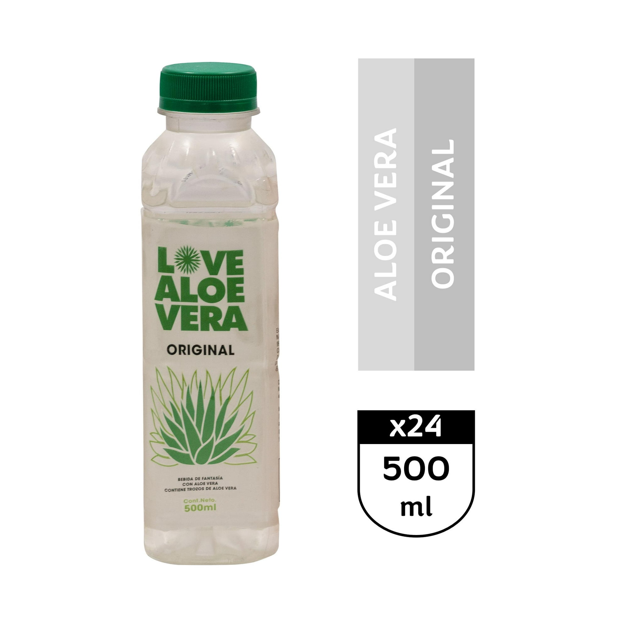 Love Aloe Vera Original 24 X 500 Ml