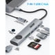 thumbnail image 2 of Hub USB-C Acer 7 en 1 HDMI 4K 60Hz 100W PD Lector de Tarjetas SD, 2 of 8